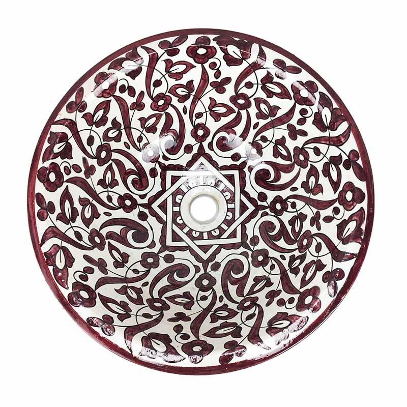 Lavabo lavandino Marocchino diametro cm 40