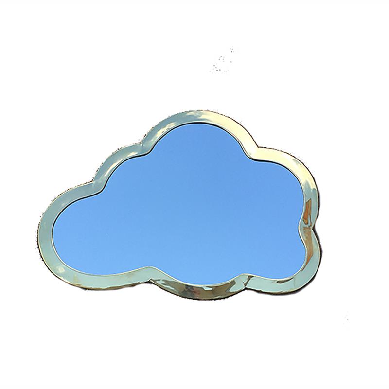 Specchio marocchino in ottone Nuvola