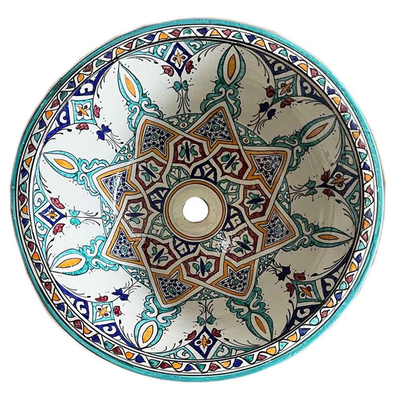Lavabo lavandino Marocchino diametro cm 51