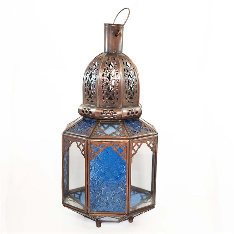 Grande lanterna marocchina. Lanterne a candela all'interno. Lanterne per  esterni. Lanterne esterne marocchine per giardino / decorazione lanterna  marocchina. 11x7x7Pollici